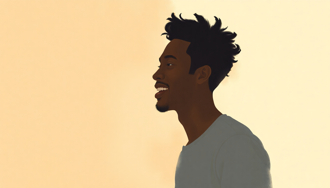 Fan-driven abstract illustration evoking the emotional arc of Summertime Magic by Childish Gambino