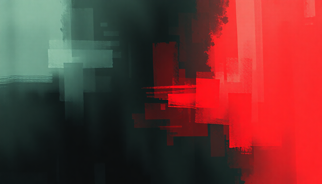 Fan-driven abstract illustration evoking the emotional arc of Sunday Bloody Sunday by U2