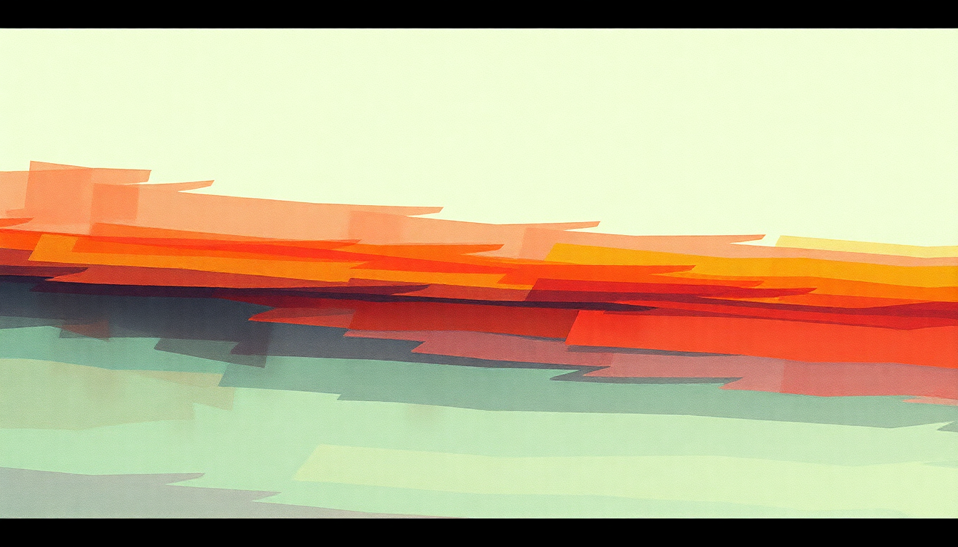 Fan-driven abstract illustration evoking the emotional arc of Supersonic by Bad Religion
