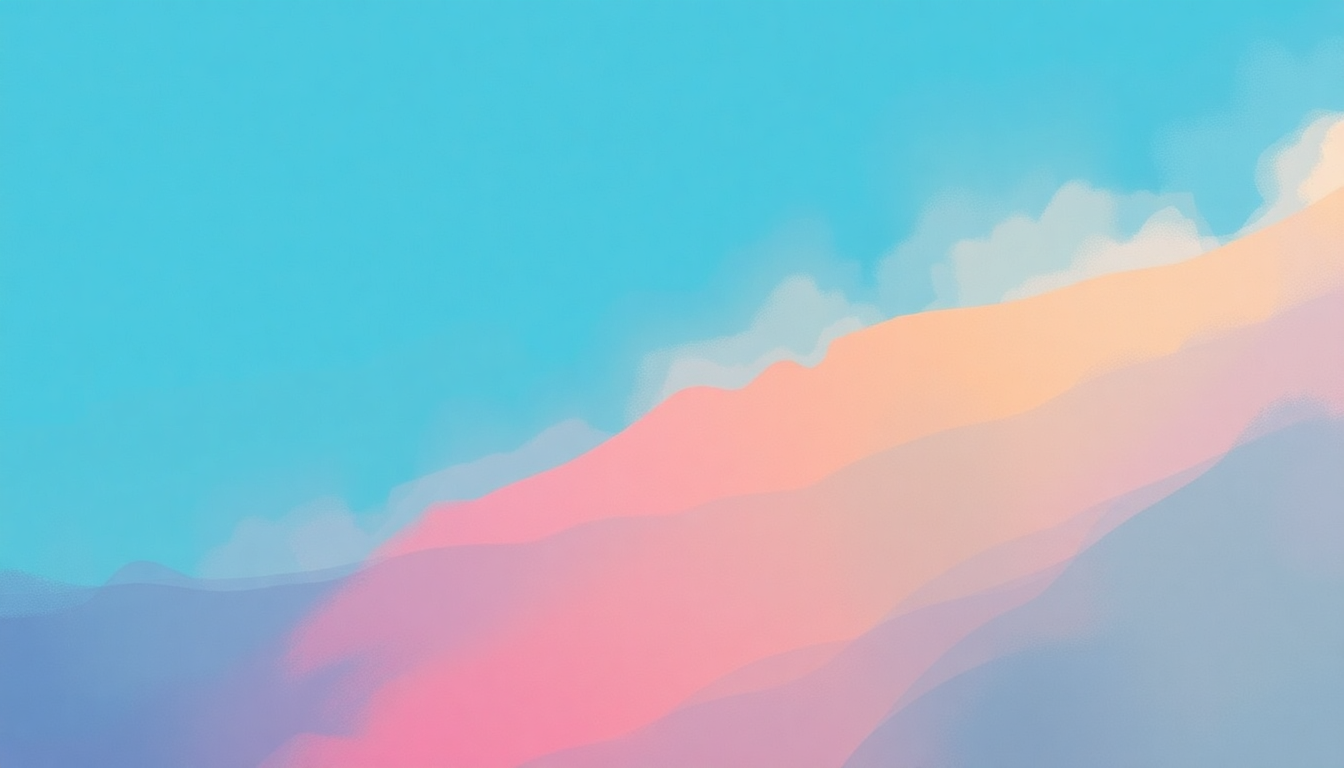 Fan-driven abstract illustration evoking the emotional arc of Surfin' by Kid Cudi