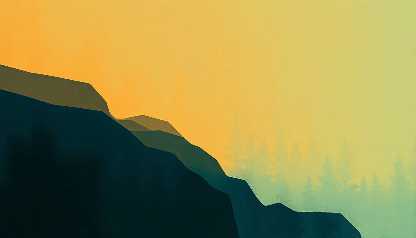 Fan-driven abstract illustration evoking the emotional arc of Surprises by The Last Poets