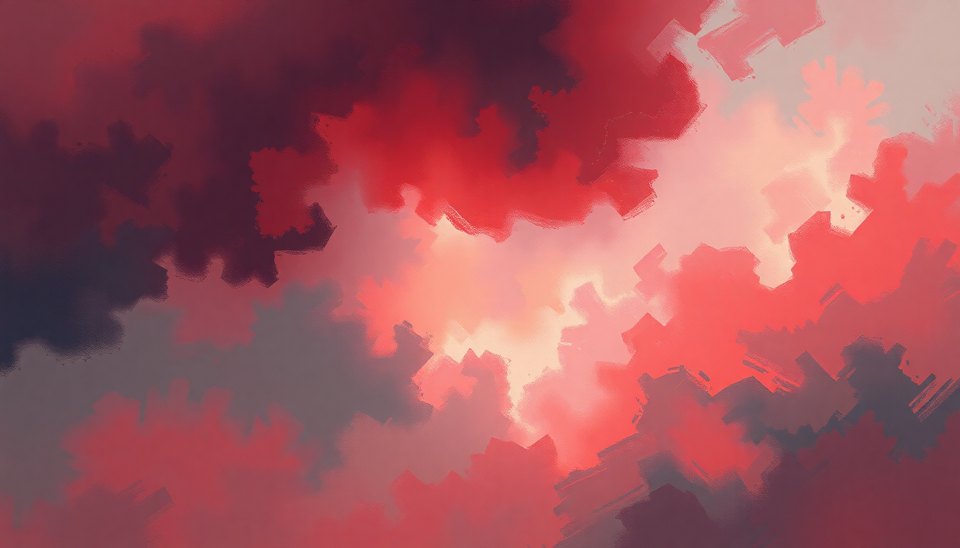 Fan-driven abstract illustration evoking the emotional arc of Sweet Candy by AC/DC
