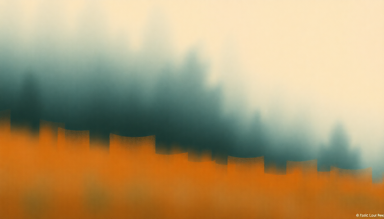 Fan-driven abstract illustration evoking the emotional arc of Sweet Jane by Lou Reed