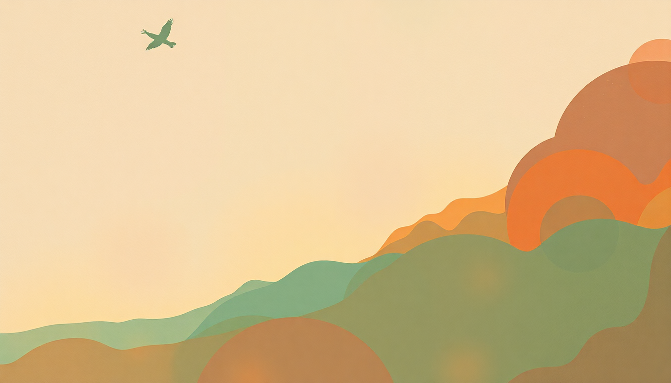 Fan-driven abstract illustration evoking the emotional arc of Sweet Leaf by Black Sabbath