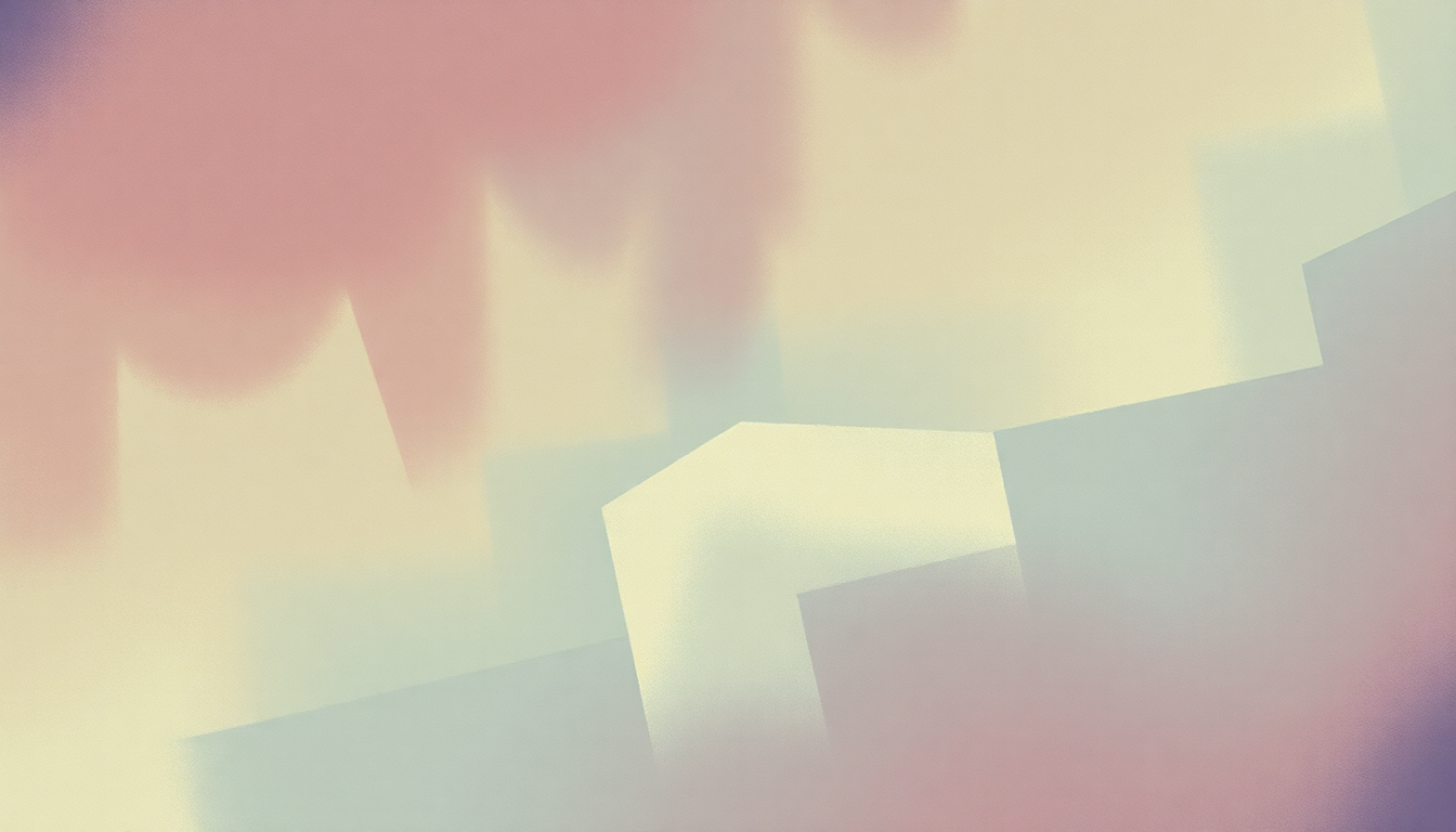 Fan-driven abstract illustration evoking the emotional arc of Sweetness by Jimmy Eat World