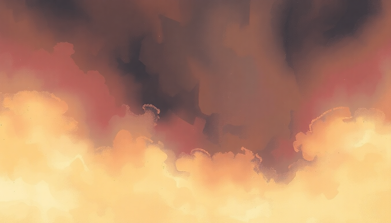 Fan-driven abstract illustration evoking the emotional arc of Sweets for My Sweet by The Drifters