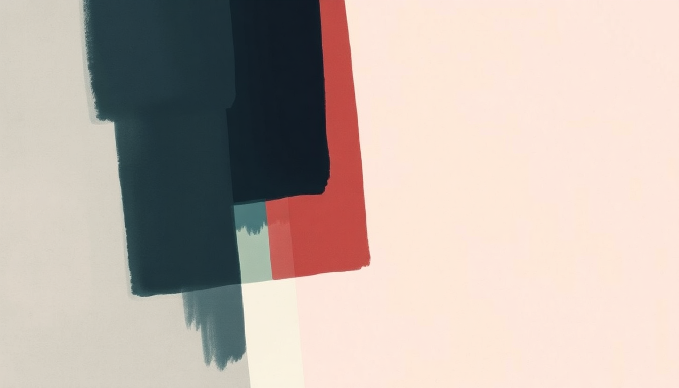 Fan-driven abstract illustration evoking the emotional arc of Swim by Nicolas Jaar