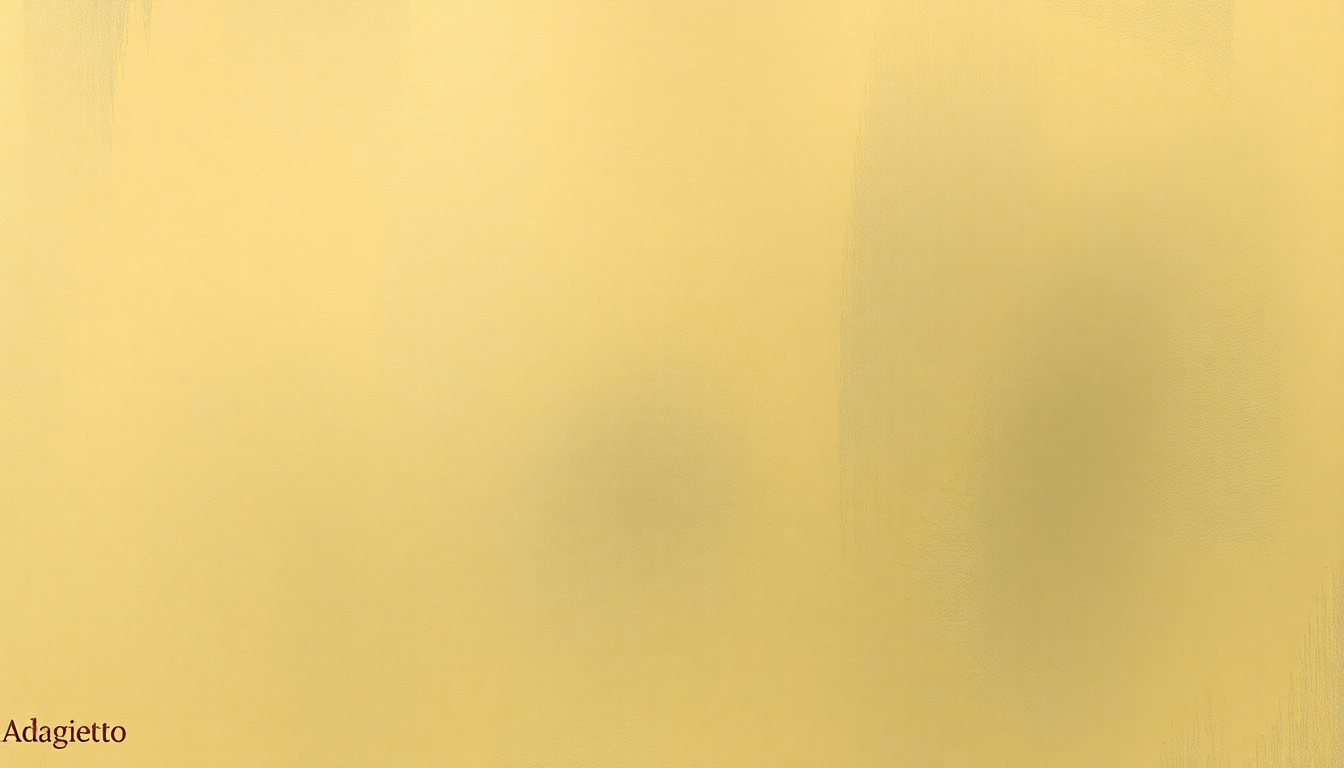Fan-driven abstract illustration evoking the emotional arc of Symphony No. 5 - Adagietto by Gustav Mahler