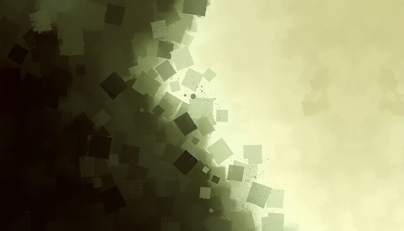Fan-driven abstract illustration evoking the emotional arc of Chop Suey! by System of a Down