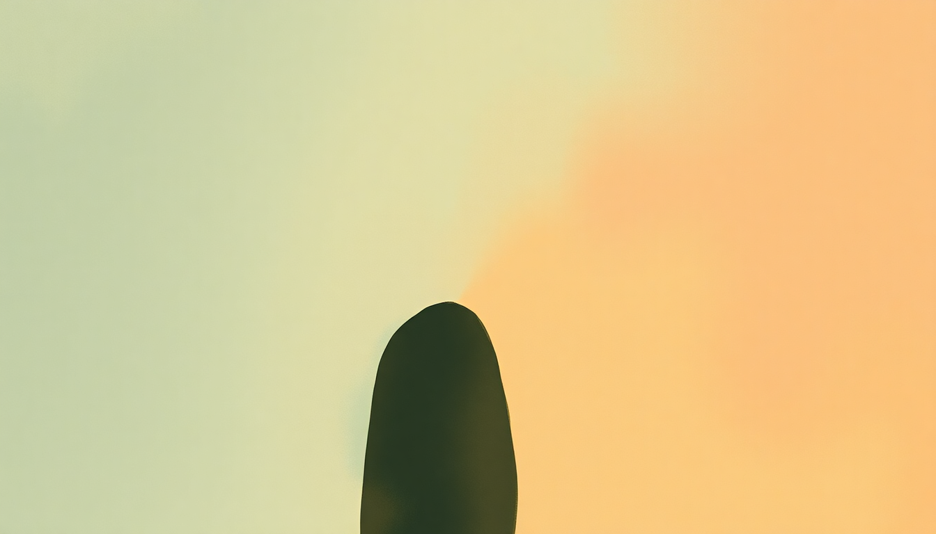 Fan-driven abstract illustration evoking the emotional arc of Take Good Care of Yourself by Bill Withers
