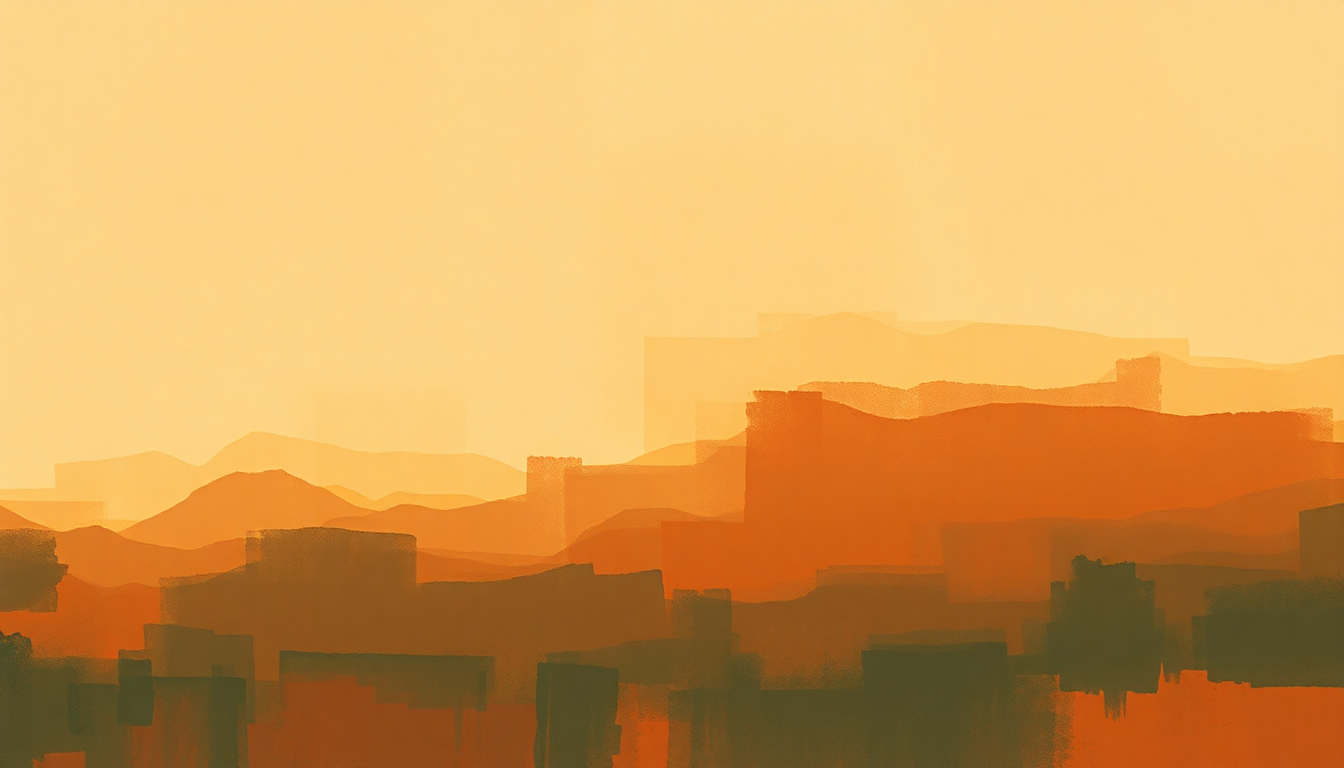 Fan-driven abstract illustration evoking the emotional arc of Take It as It Comes by The Doors