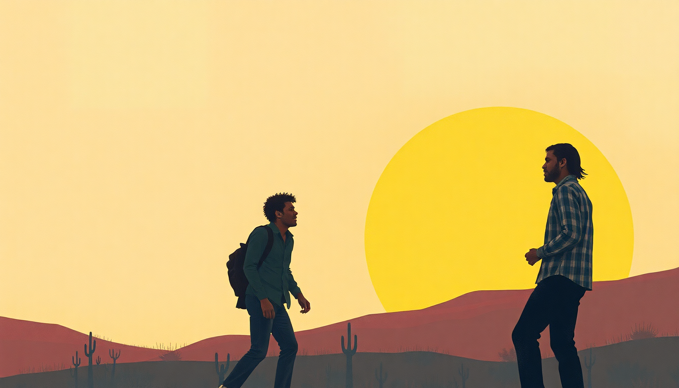 Fan-driven abstract illustration evoking the emotional arc of Take Me to the Next Phase by Isley Brothers