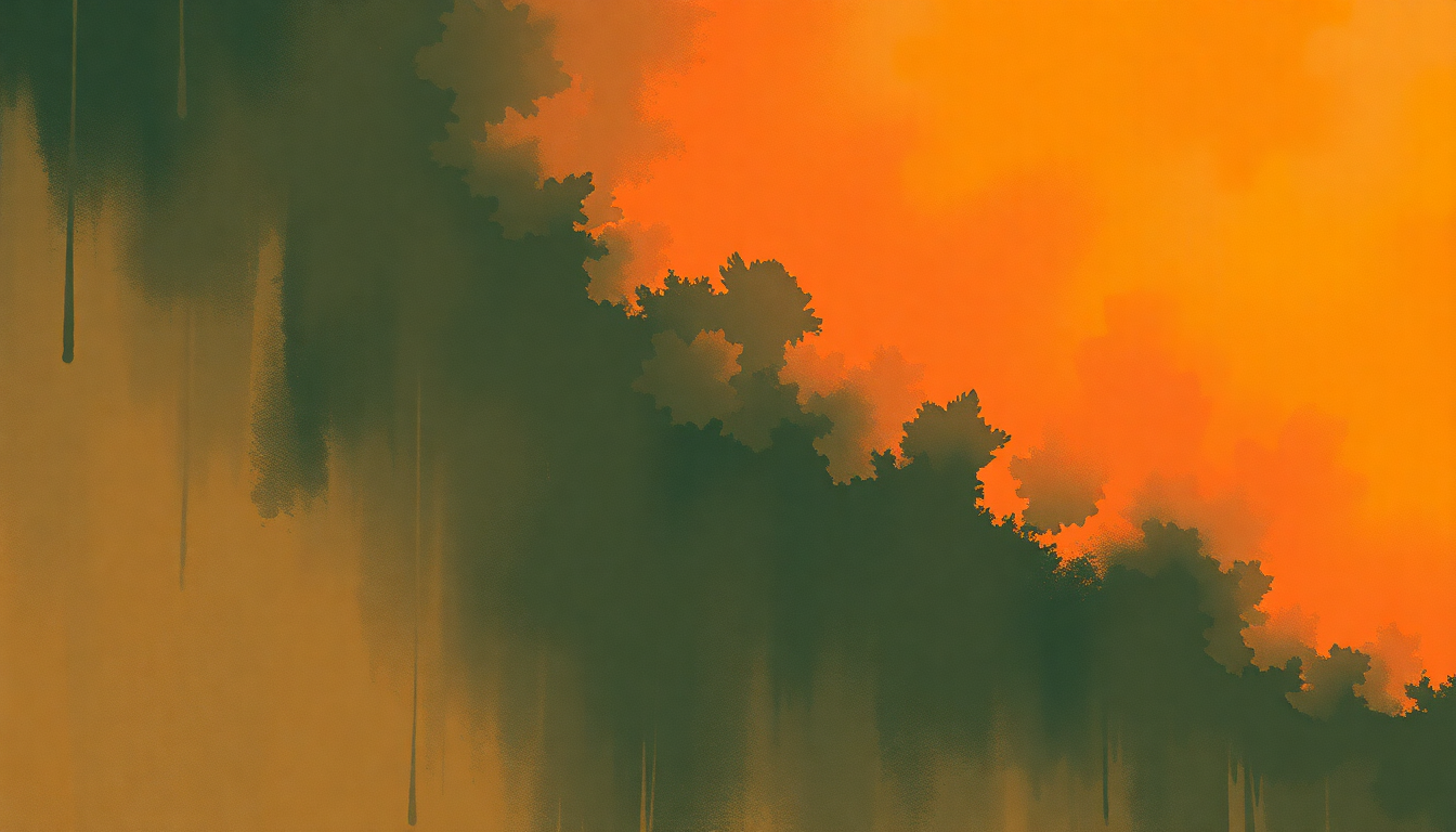 Fan-driven abstract illustration evoking the emotional arc of Take My Hand, Precious Lord by Mahalia Jackson