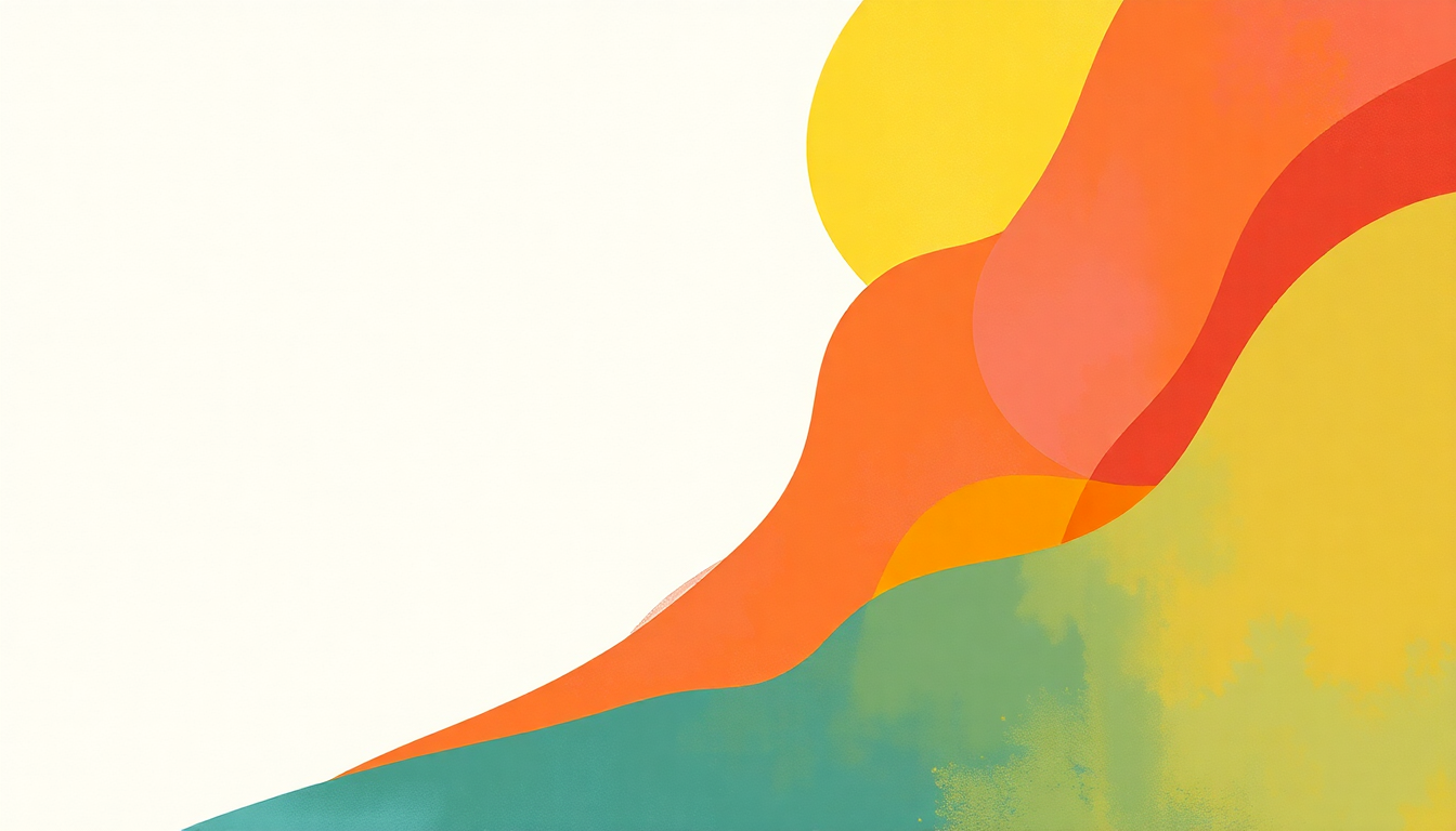 Fan-driven abstract illustration evoking the emotional arc of Talk That Talk by Twice