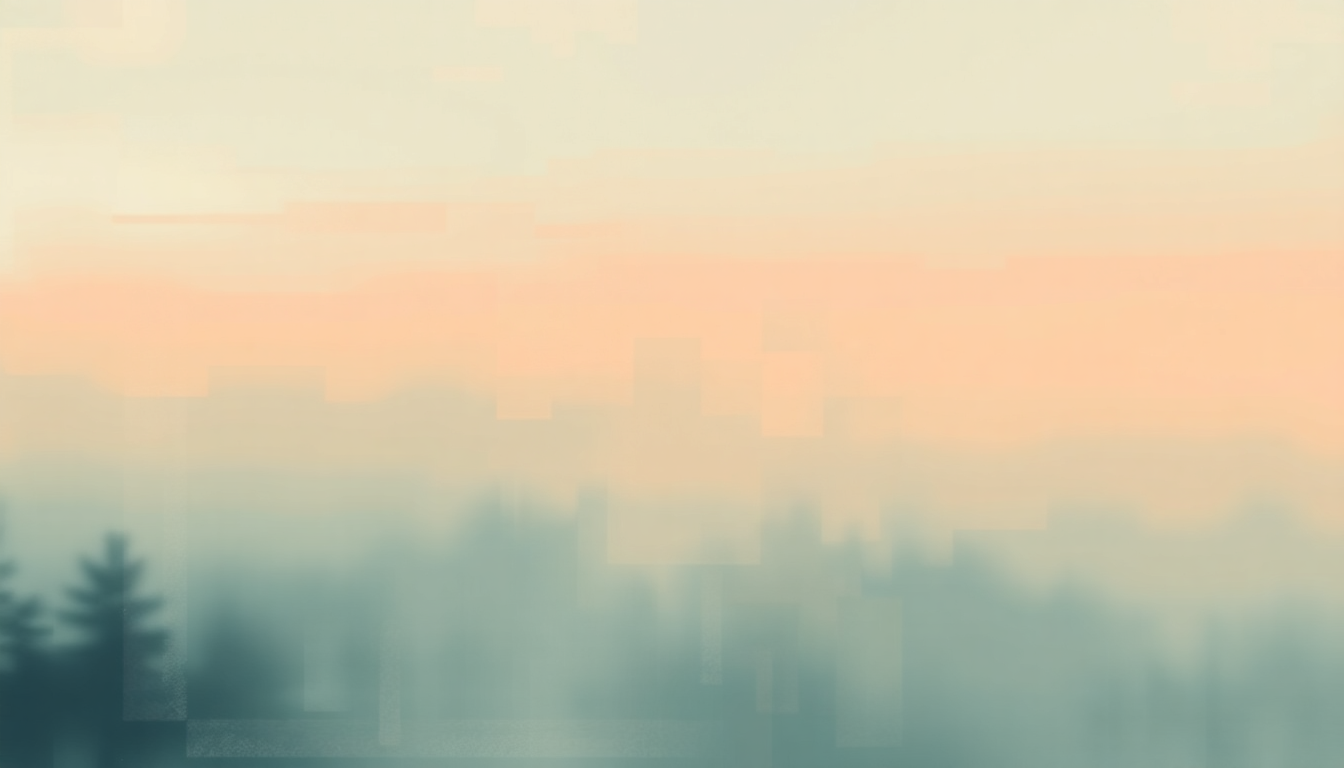 Fan-driven abstract illustration evoking the emotional arc of Tallahassee by The Mountain Goats