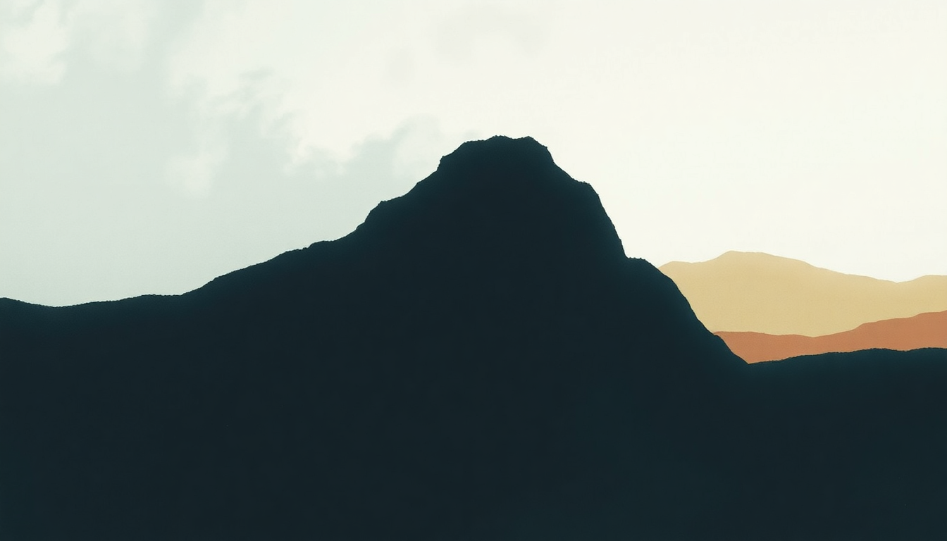 Fan-driven abstract illustration evoking the emotional arc of Tarifa by Sharon Van Etten