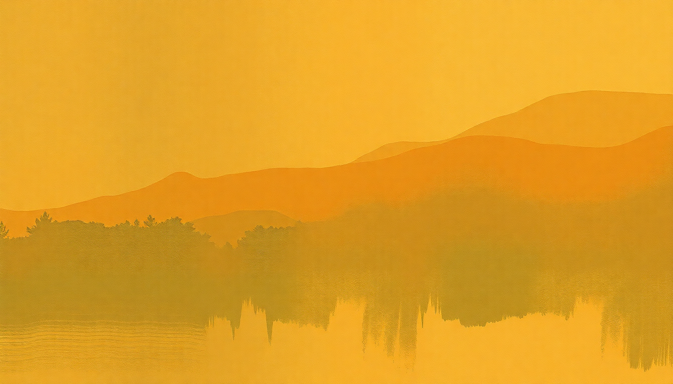 Fan-driven abstract illustration evoking the emotional arc of Tears of Rage by The Band