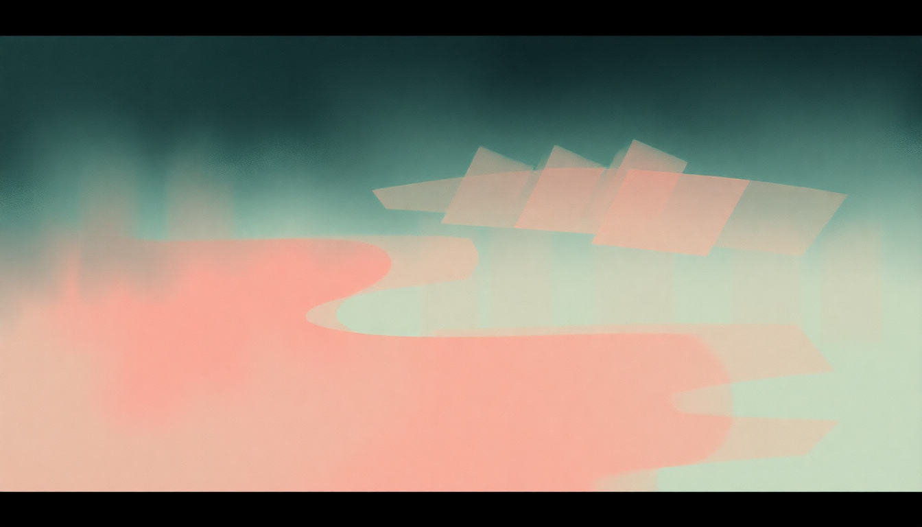 Fan-driven abstract illustration evoking the emotional arc of Teenagers by My Chemical Romance