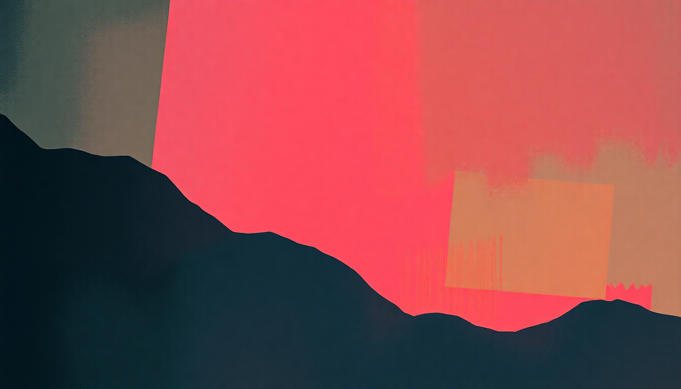 Fan-driven abstract illustration evoking the emotional arc of Tehillim by Steve Reich