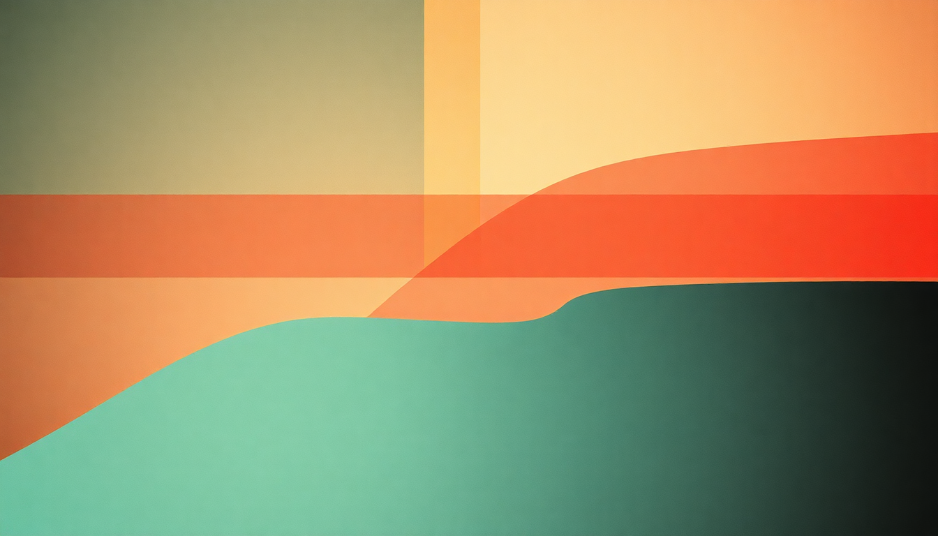 Fan-driven abstract illustration evoking the emotional arc of Telephasic Workshop by Boards of Canada