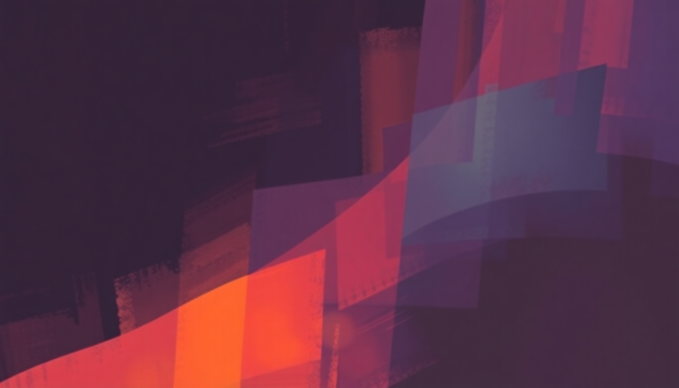 Fan-driven abstract illustration evoking the emotional arc of Tell Her About It by Billy Joel