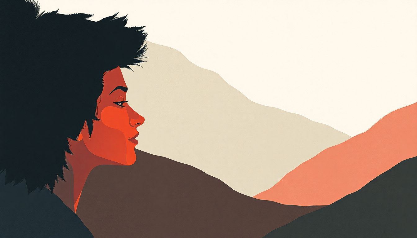 Fan-driven abstract illustration evoking the emotional arc of Tell Your Friends by The Weeknd