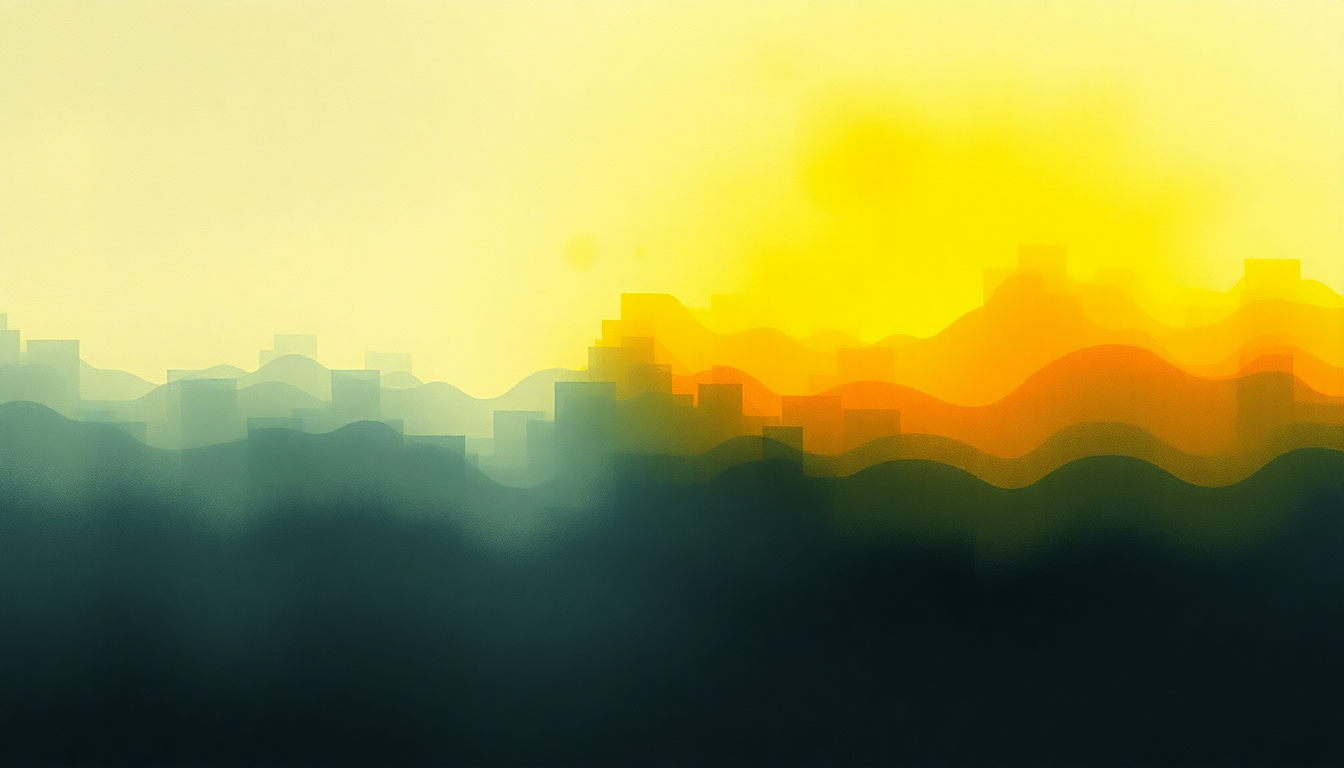 Fan-driven abstract illustration evoking the emotional arc of Tempest by Deftones