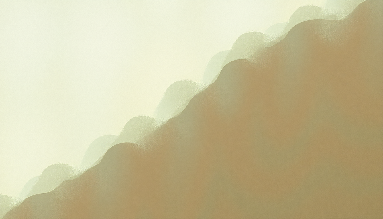 Fan-driven abstract illustration evoking the emotional arc of Ten Storey Love Song by The Stone Roses