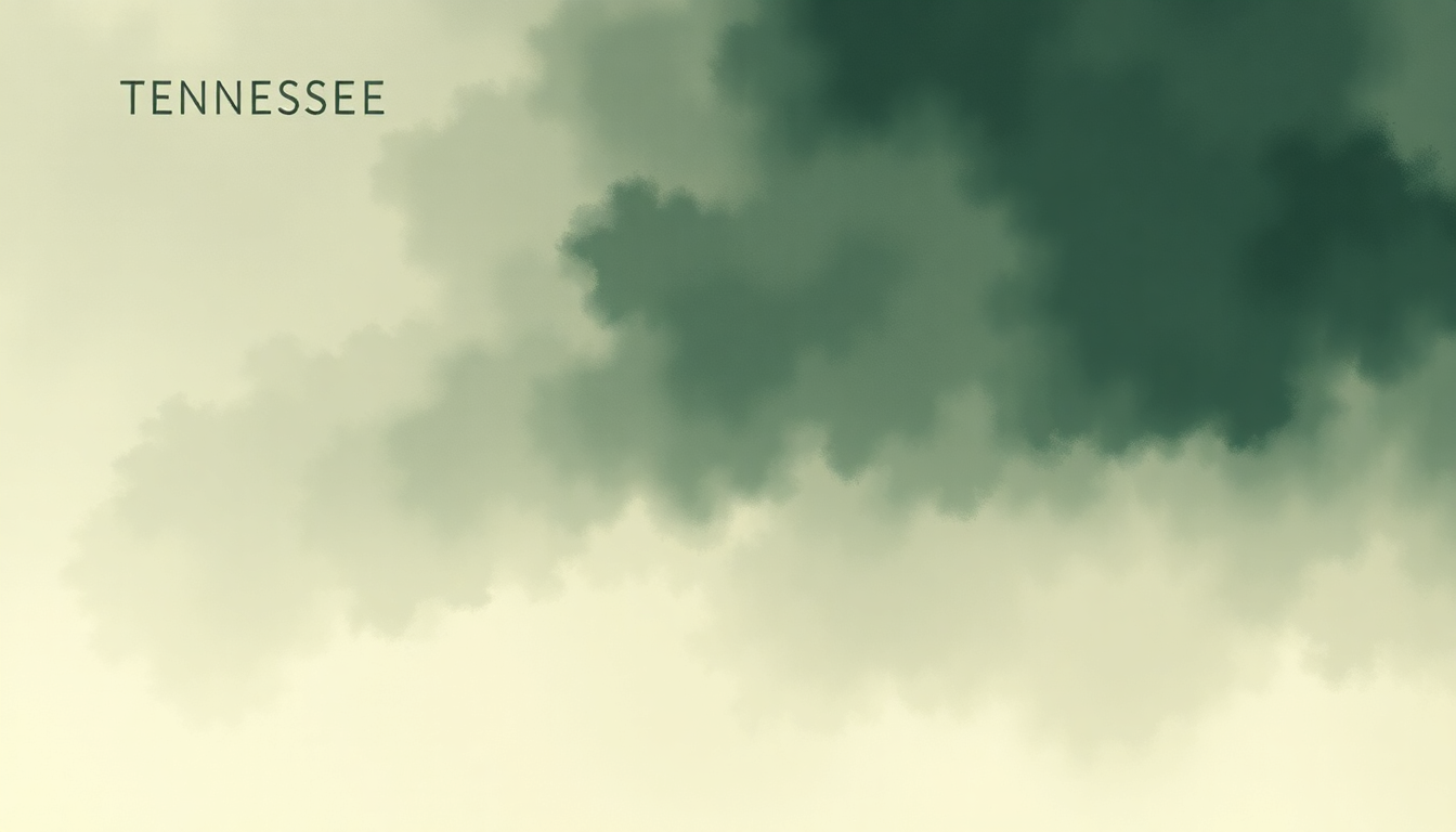 Fan-driven abstract illustration evoking the emotional arc of Tennessee by Hans Zimmer