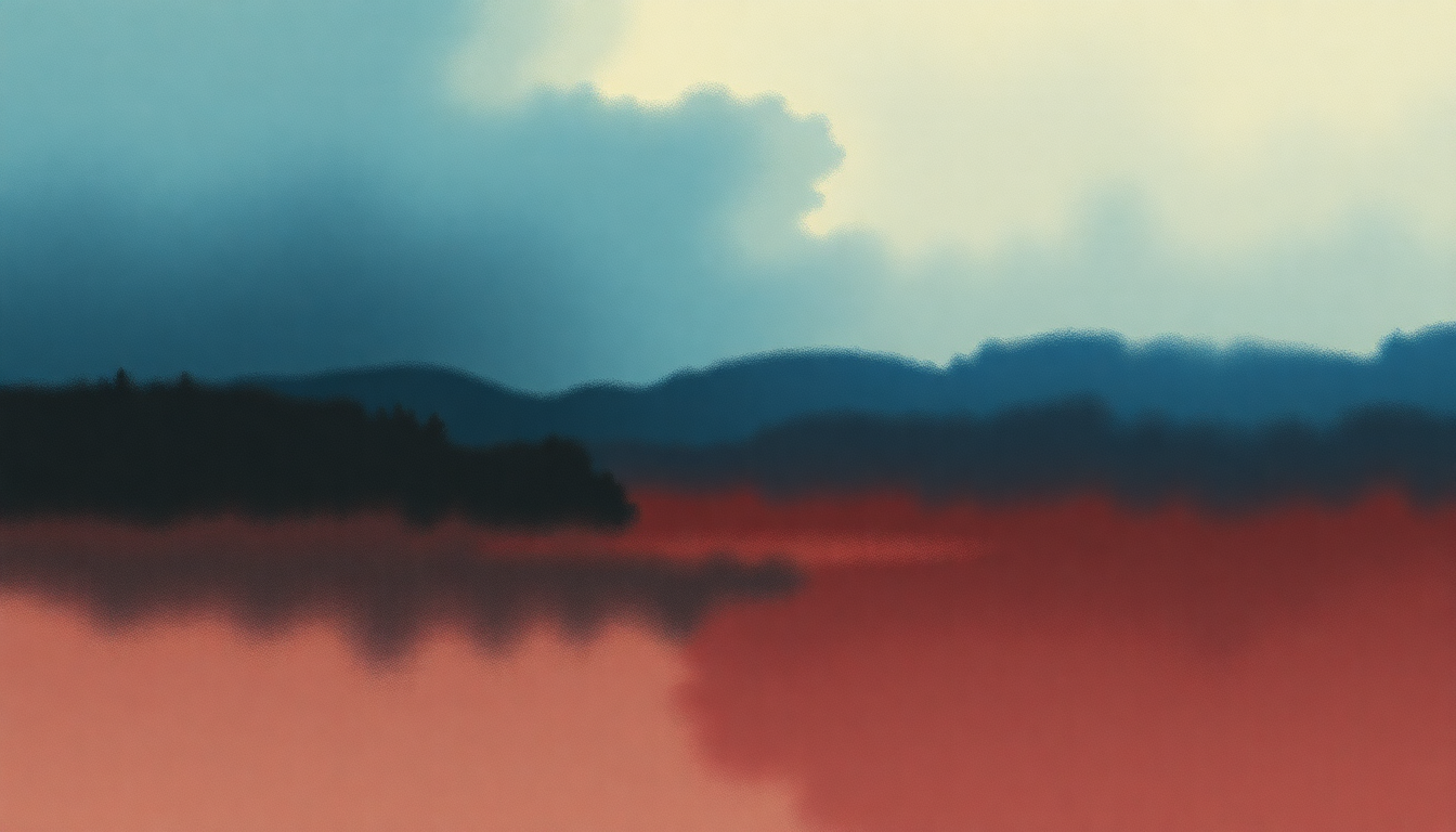Fan-driven abstract illustration evoking the emotional arc of Tennessee Homesick Blues by Dolly Parton