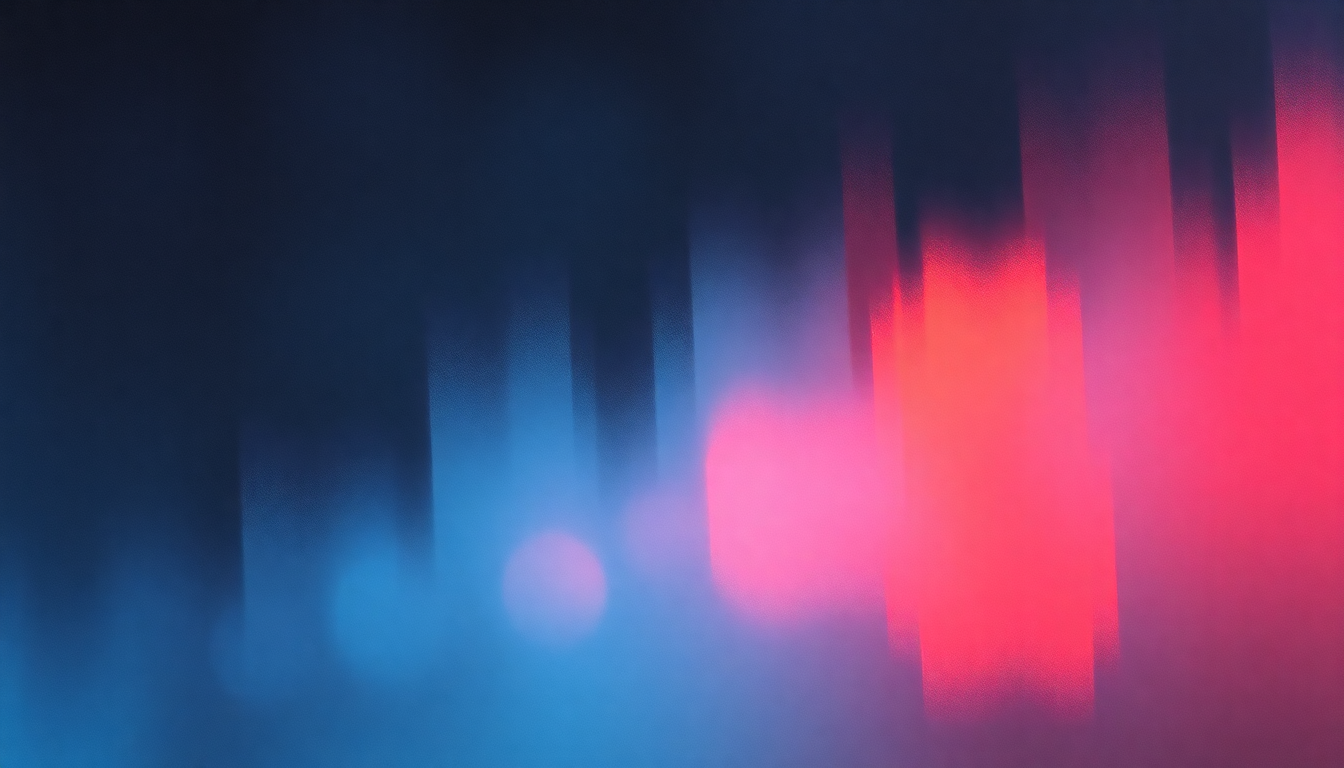 Fan-driven abstract illustration evoking the emotional arc of Tesla Girls by Orchestral Manoeuvres in the Dark