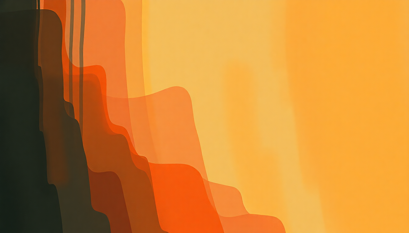 Fan-driven abstract illustration evoking the emotional arc of That's the Way I Feel About Cha by Bobby Womack