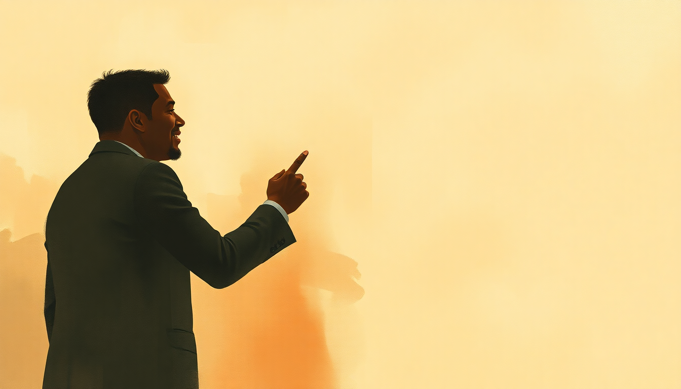 Fan-driven abstract illustration evoking the emotional arc of That's Where It's At by Sam Cooke