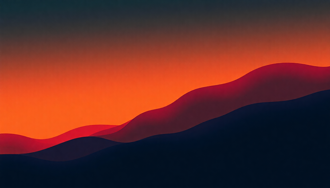Fan-driven abstract illustration evoking the emotional arc of The Best of Everything by Tom Petty and the Heartbreakers