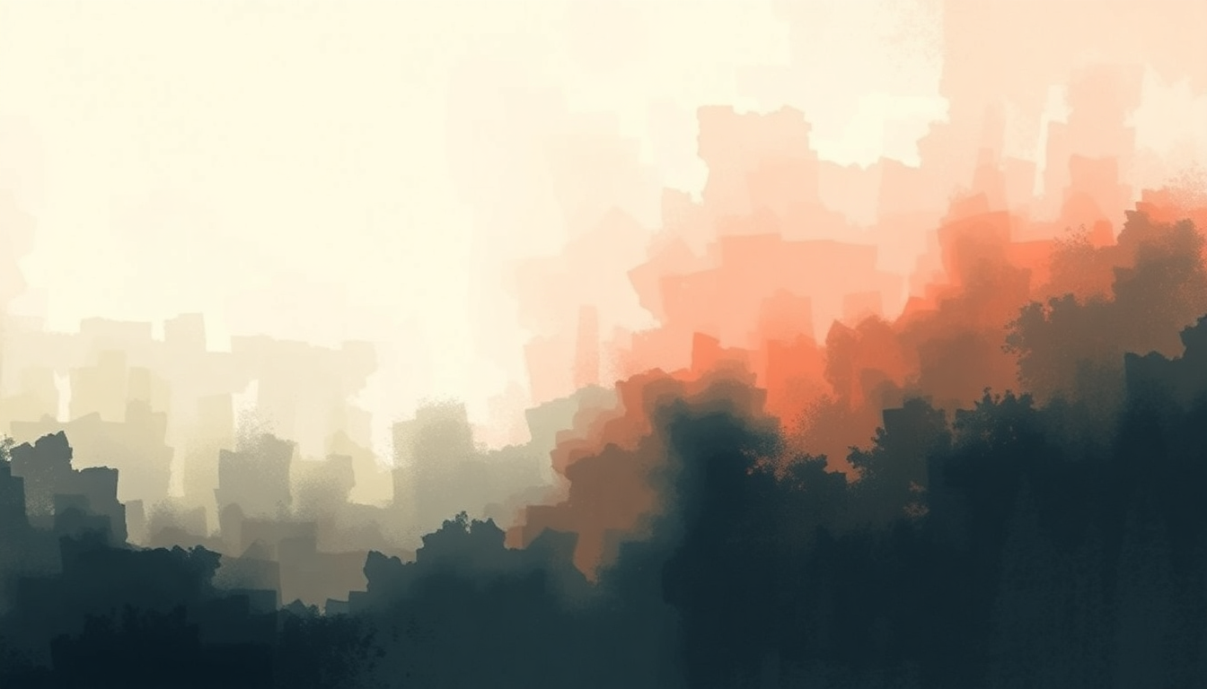 Fan-driven abstract illustration evoking the emotional arc of The Best Thing I Never Had by Beyoncé