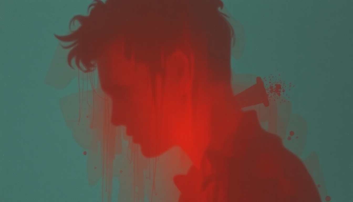 Fan-driven abstract illustration evoking the emotional arc of The Boy with the Thorn in His Side by The Smiths