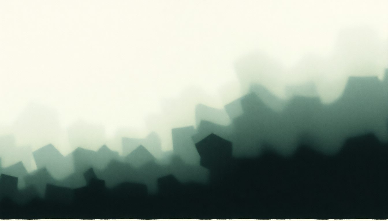 Fan-driven abstract illustration evoking the emotional arc of The Butcher by Radiohead