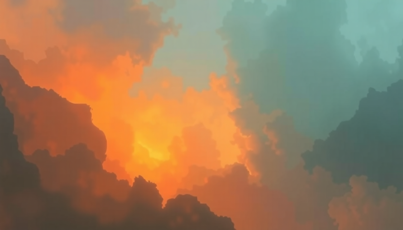 Fan-driven abstract illustration evoking the emotional arc of The Difference by Flume