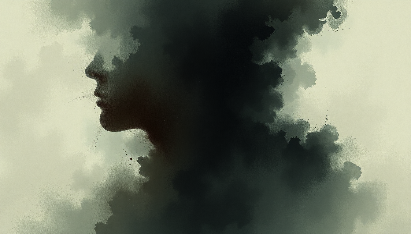 Fan-driven abstract illustration evoking the emotional arc of The Duke by Lamb of God