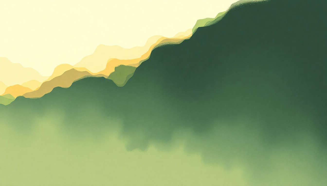 Fan-driven abstract illustration evoking the emotional arc of The Fallen by Franz Ferdinand