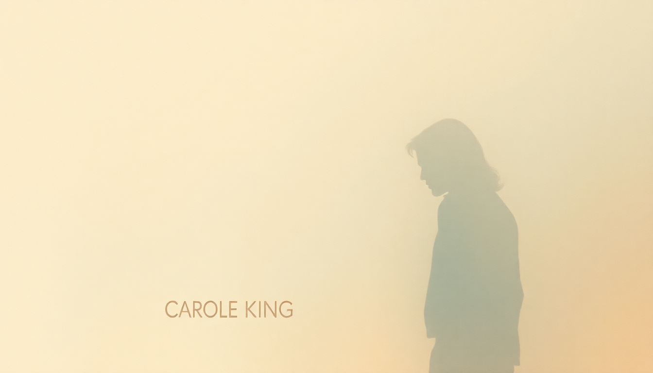 Fan-driven abstract illustration evoking the emotional arc of The First Time Ever I Saw Your Face by Carole King