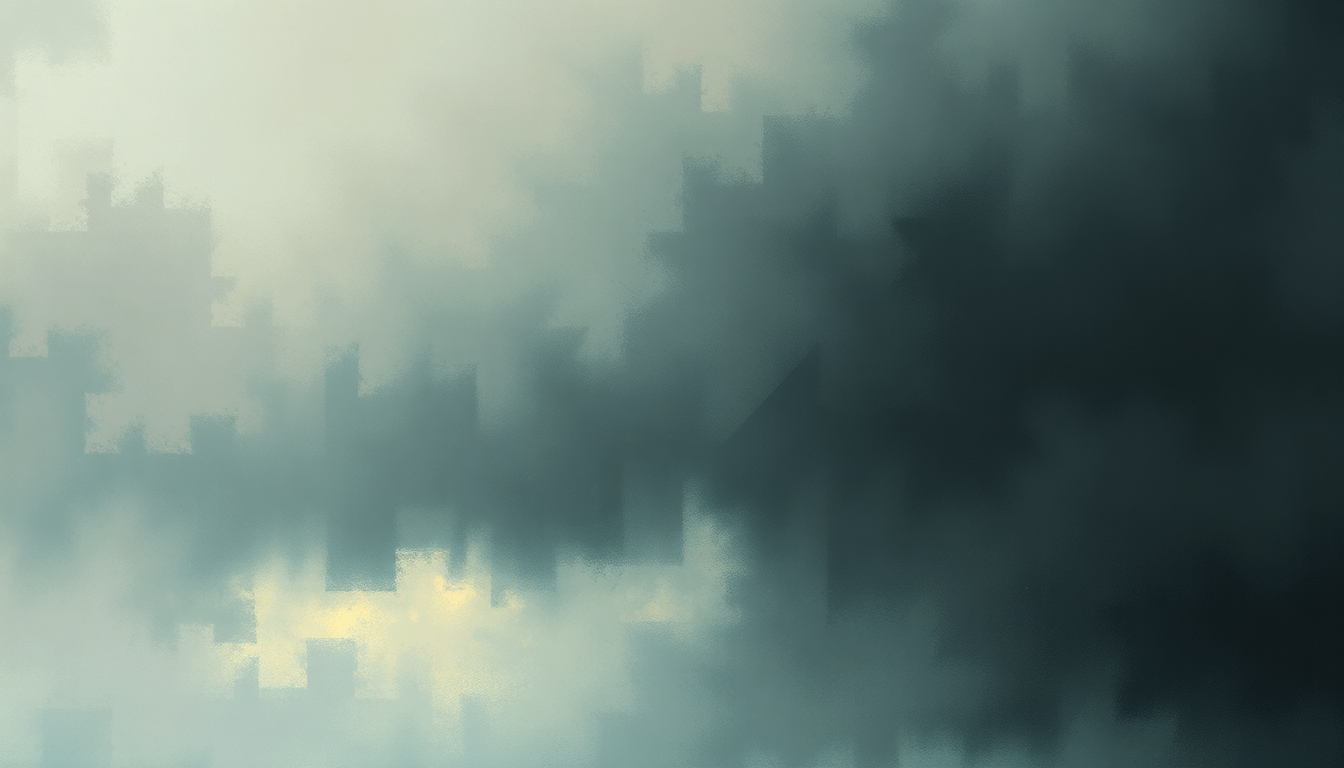 Fan-driven abstract illustration evoking the emotional arc of The God That Failed by Metallica