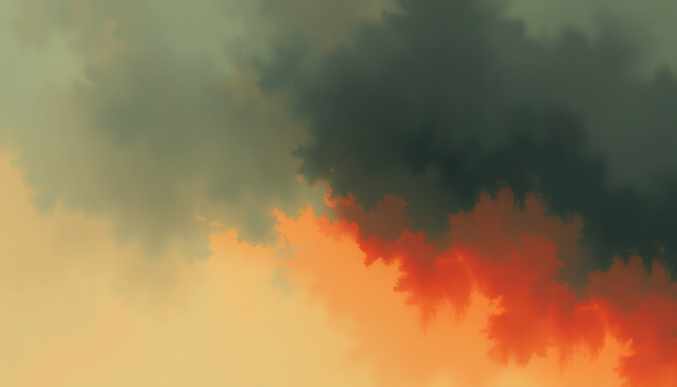Fan-driven abstract illustration evoking the emotional arc of The Hand That Feeds by Nine Inch Nails