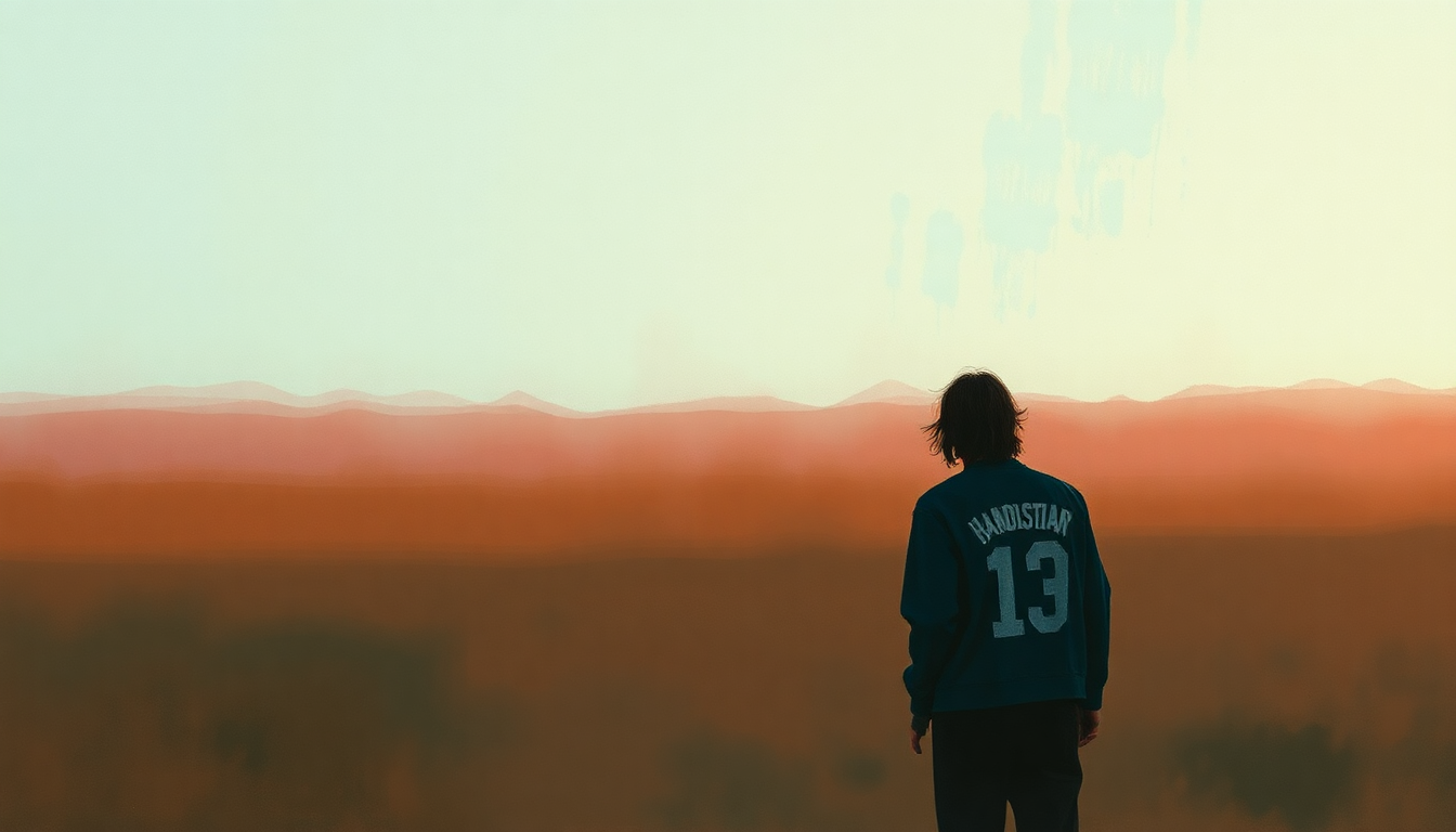 Fan-driven abstract illustration evoking the emotional arc of The Handshake by Bad Religion