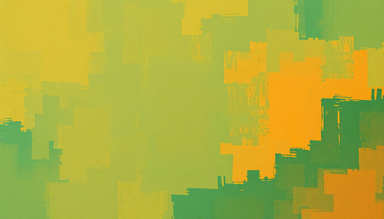 Fan-driven abstract illustration evoking the emotional arc of The Harlem Song by Country Joe and the Fish