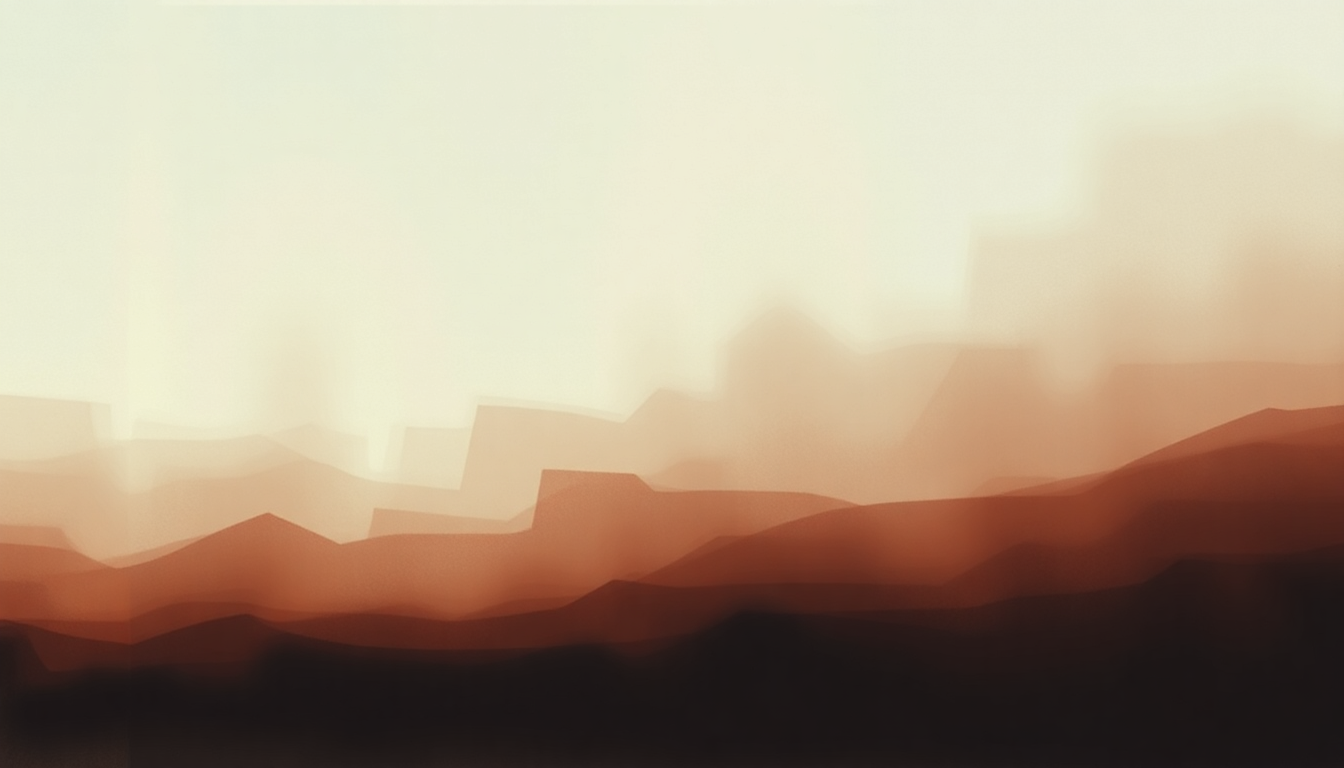 Fan-driven abstract illustration evoking the emotional arc of The Jess K by Robert Earl Keen
