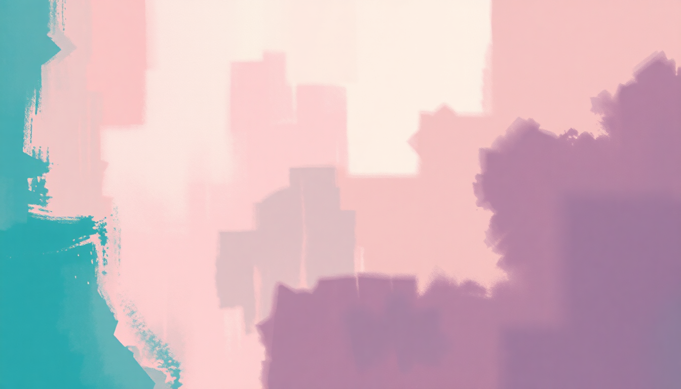 Fan-driven abstract illustration evoking the emotional arc of The Kids Don't Stand a Chance by Vampire Weekend