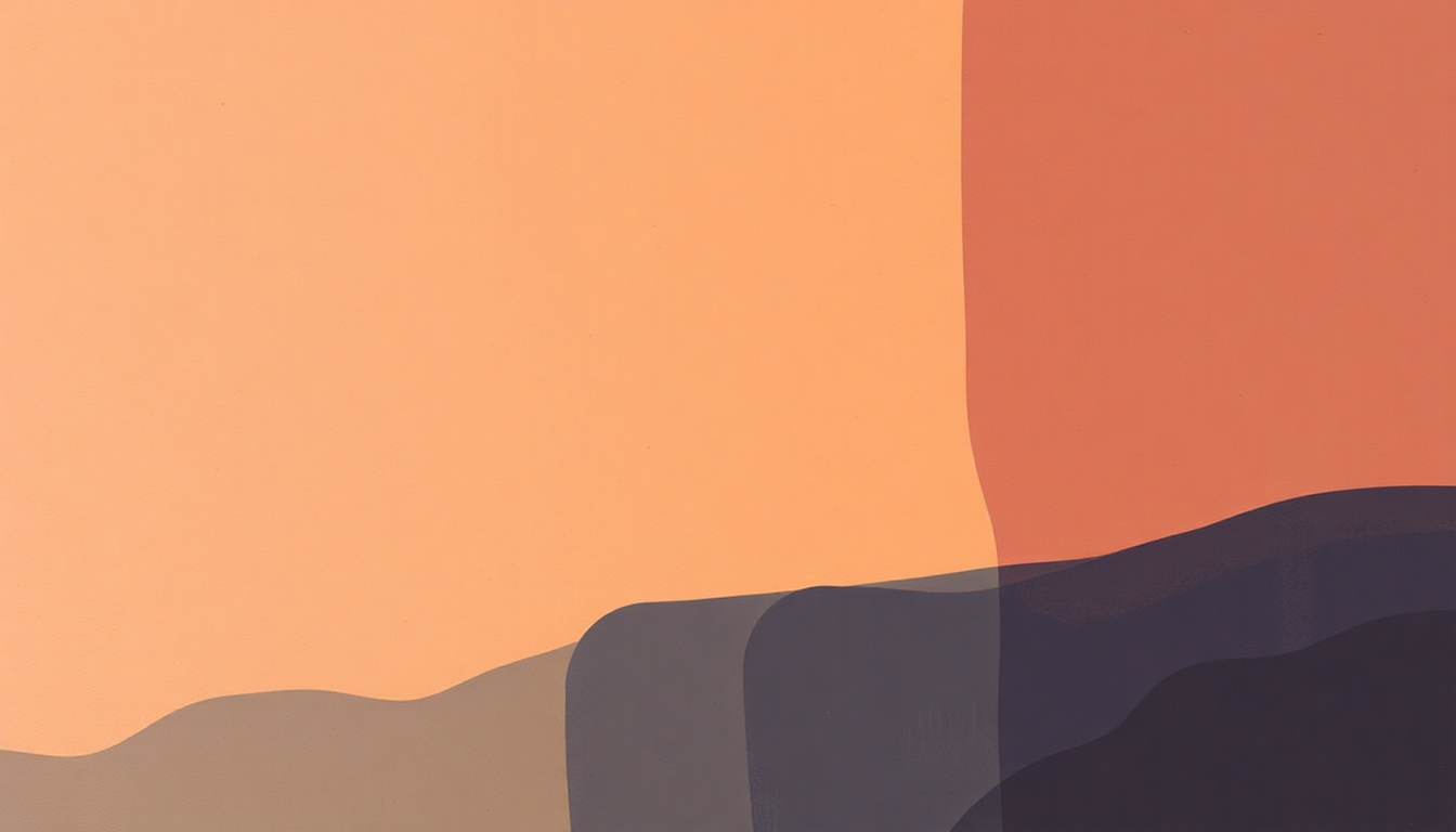 Fan-driven abstract illustration evoking the emotional arc of The Köln Concert Part IIa by Keith Jarrett