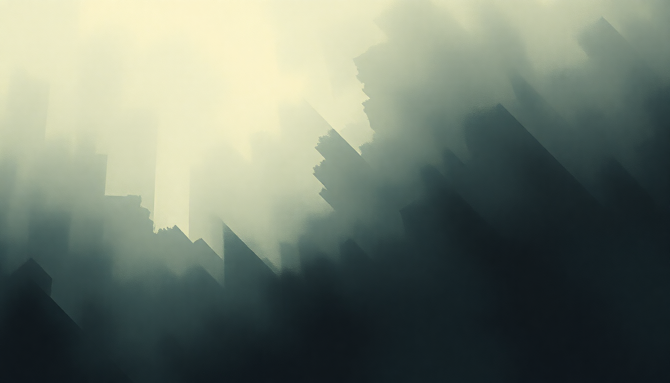 Fan-driven abstract illustration evoking the emotional arc of The Last of the Real Ones by Fall Out Boy