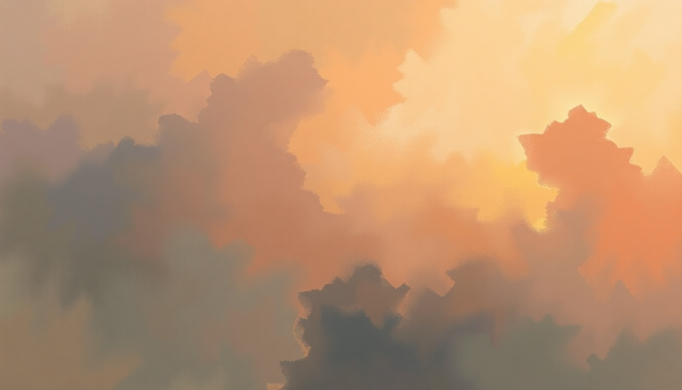 Fan-driven abstract illustration evoking the emotional arc of The Lemon Song by Led Zeppelin